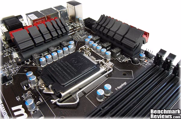 MSI Z77A G45 Gaming Motherboard CPU Socket