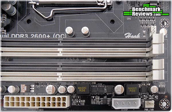ECS ELITEGROUP P55H AK Motherboard Power, connectors