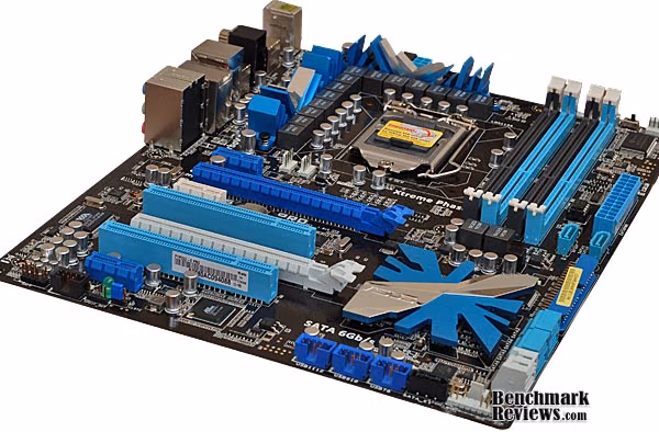 ASUS P7P55D E Pro Motherboard North Bridge