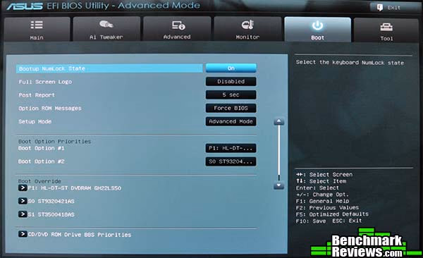 ASUS P8P67 EVO BIOS