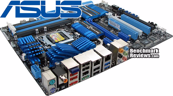 ASUS P8P67 EVO Motherboard, splash