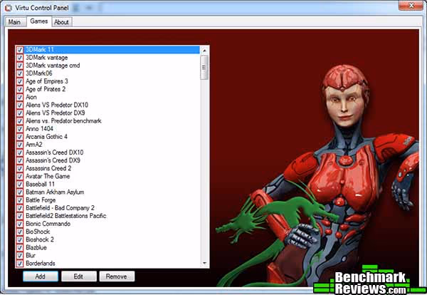 ASUS p8z68v Pro Virtu Games List