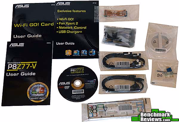 ASUS p8z77 V, accessories
