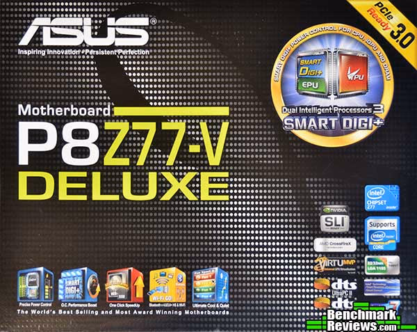 ASUS p8z77v Deluxe, box