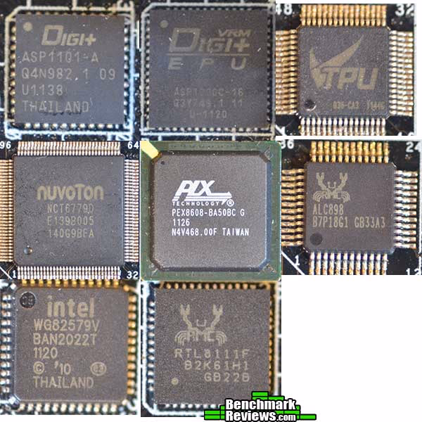 ASUS p8z77v Deluxe Chips