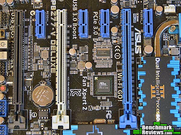 ASUS p8z77v Deluxe Slots