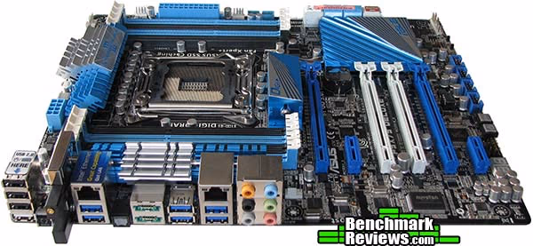 ASUS P9X79 Deluxe Motherboard IO