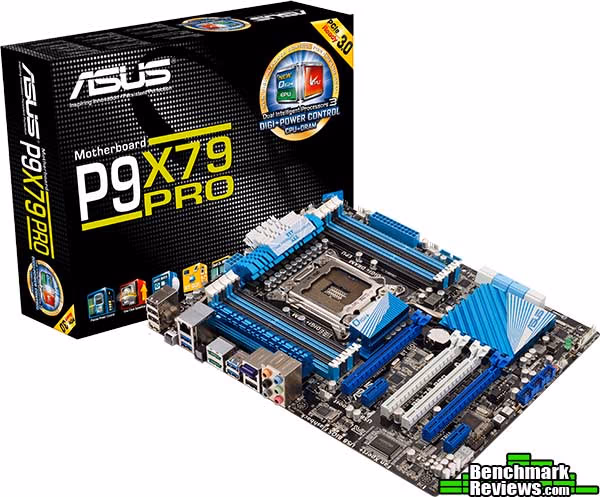 ASUS P9X79 Pro Motherboard, package