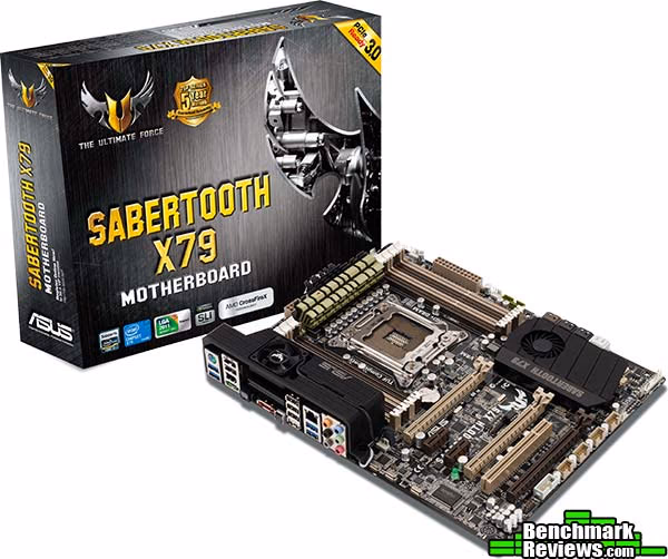 ASUS TUF Sabertooth X79 Motherboard, package
