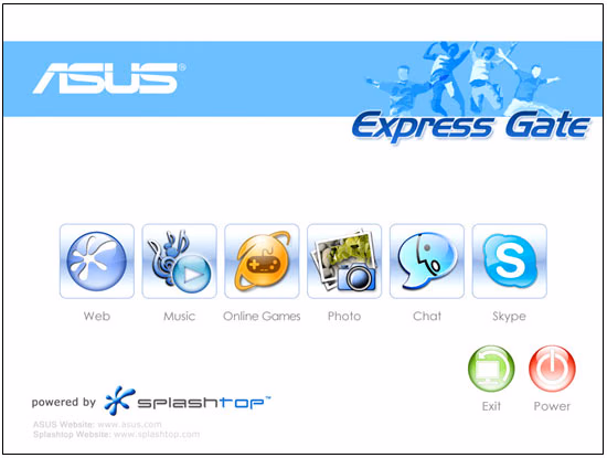 ASUS p5q3 Express Gate