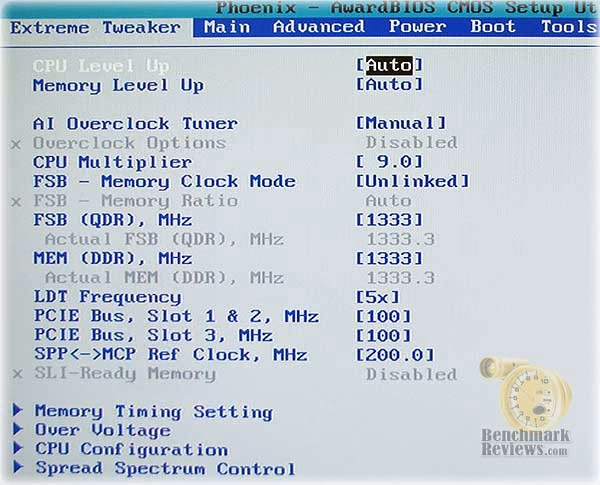 Striker 2 Bios Extreme Tweaker