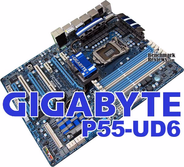 Gigabyte Ga p55 ud6 lga1356 Core i5 Motherboard, splash