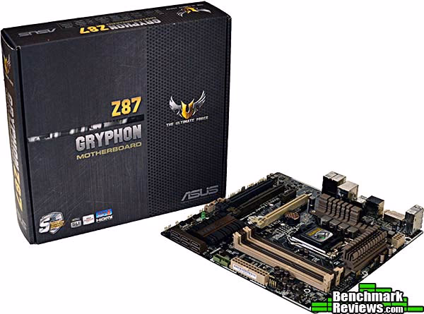 ASUS GRYPHON Motherboard Board Box Intel Z87 mATX