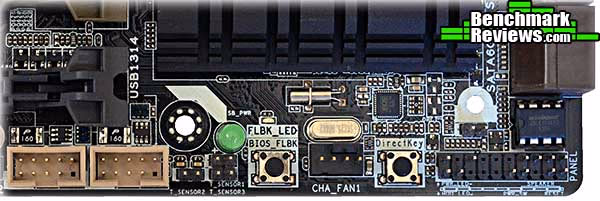 ASUS GRYPHON Motherboard Connectors 1 Intel Z87 mATX
