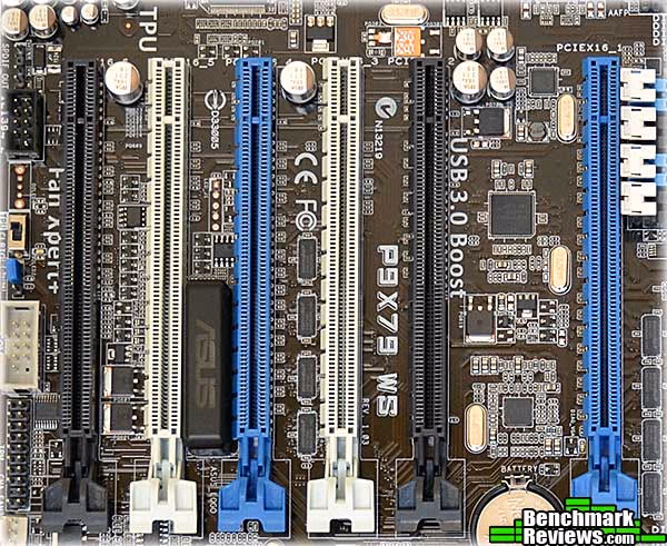 ASUS p9x79 Ws Pcie Slots