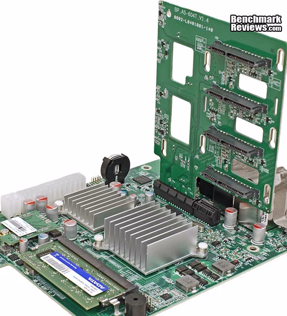 ASUSTOR AS 640T NAS Server Two PCBs