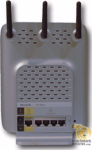 Belkin N1 Vision, back view