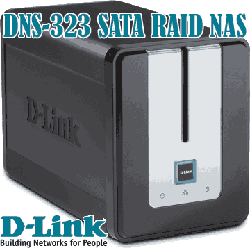 D-Link DNS-323 SATA RAID Gigabit NAS