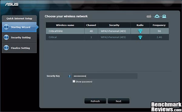 ASUS EA N66 Wireless N450 Ethernet Adapter Settings