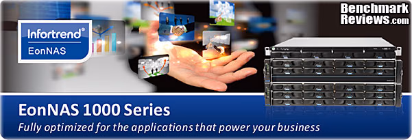 Infortrend EonNAS 1100 NAS Server 1000 Series, logo