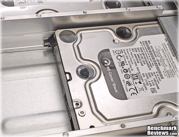 Infortrend EonNAS 1100 NAS Server Drive Bay, close