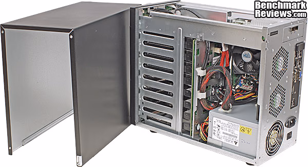 Infortrend EonNAS 850X NAS Server Cover Off