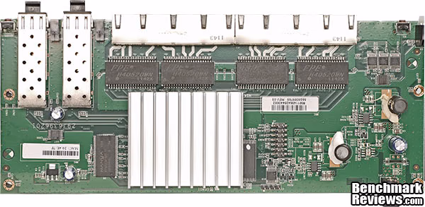 NETGEAR ProSafe GS110T SmartSwitch Main PCB