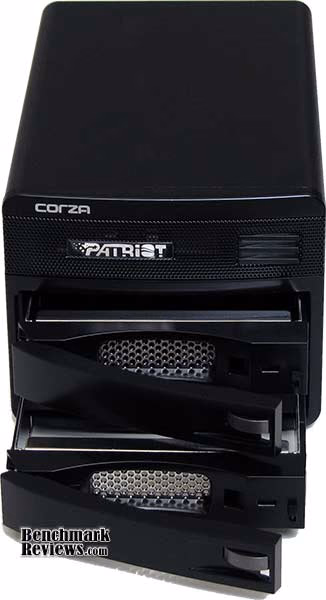Patriot Corza NAS Front, open