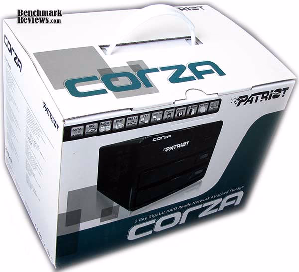 Patriot Corza NAS Retail, package