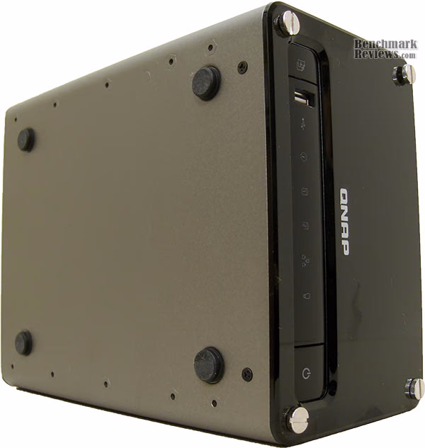 QNAP TS 209, bottom view