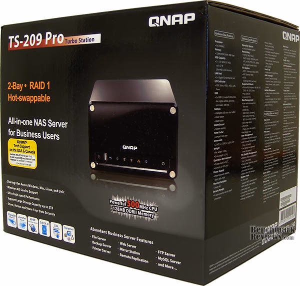 QNAP TS 209 Box1