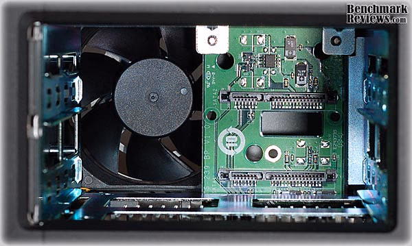 QNAP TS 259 Pro NAS Drive Bay View, inside