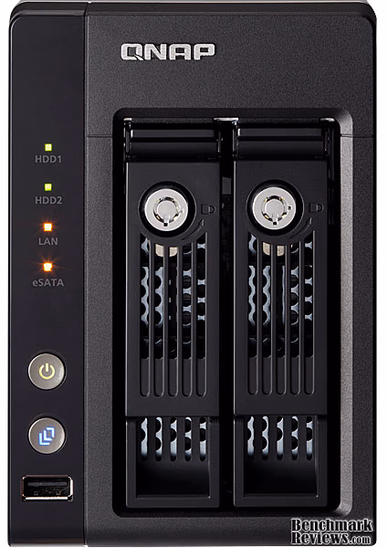 QNAP TS 259 Pro NAS, front view