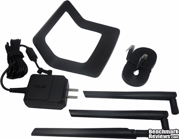 ASUS RT N66U Dual Band Wireless N900 Gigabit Router, accessories