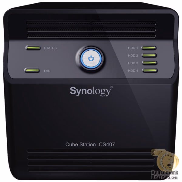Synology Cube Station CS407 4-Bay SATA Gigabit NAS 