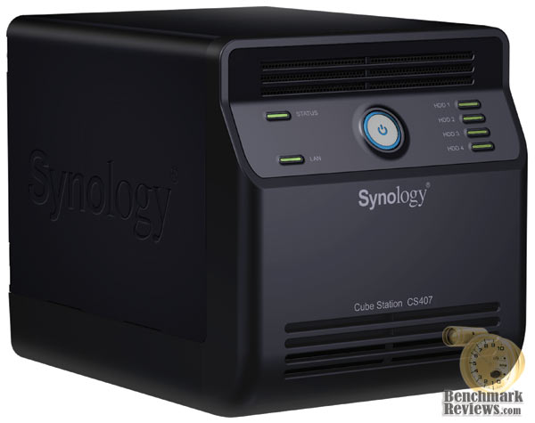 Synology Cube Station CS407 4-Bay SATA Gigabit NAS