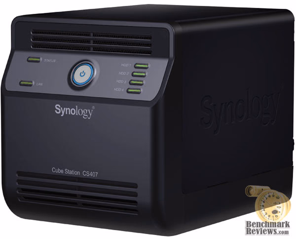 Synology Cube Station CS407 4-Bay SATA Gigabit NAS 