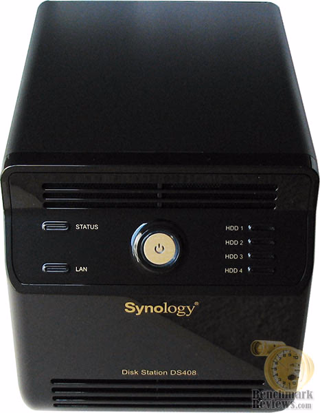 Synology DS408, front view