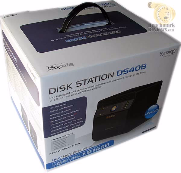 Synology DS408 Retail, package