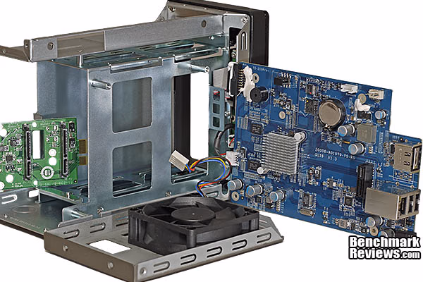 QNAP TS 219P Turbo NAS Server The Guts