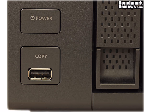 QNAP TS 419P II Turbo NAS Server Power Copy Buttons