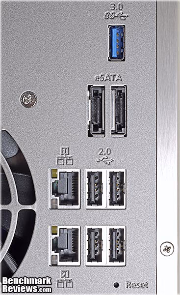 QNAP TS659 Pro II Turbo NAS Server IO Panel