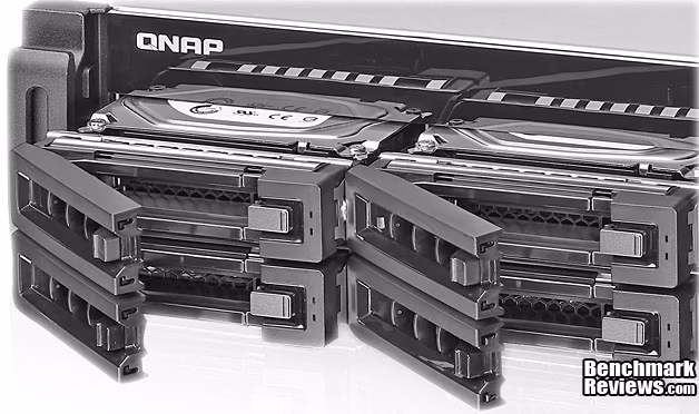 QNAP TS 879U RP Turbo NAS 10GbE Server LH Front P30