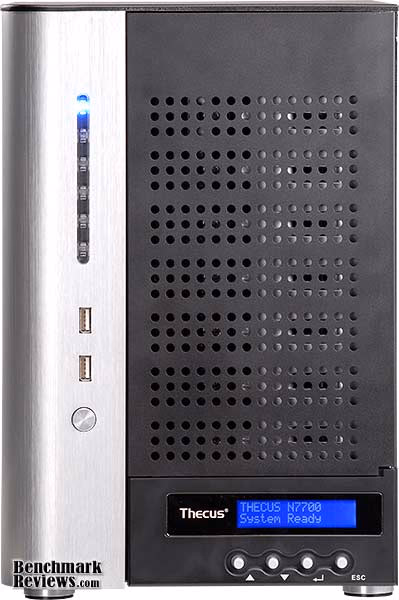 Thecus n7700 Nas, front view