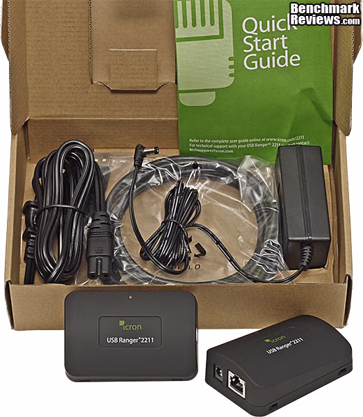 Icron USB Ranger 2211 Cat5 Extender Full Contents