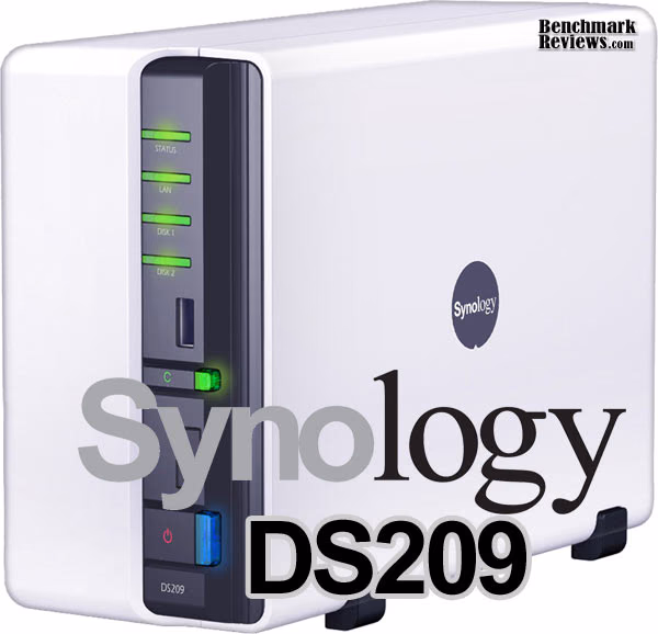 Synology DS209 NAS, splash