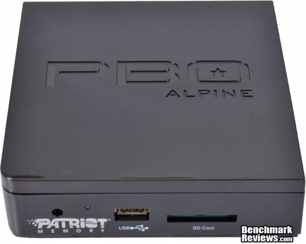Patriot Memory PBO Alpine Core Media Player, front view