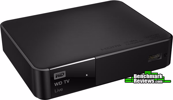 WD TV Live Media Player, corner view