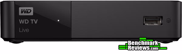 WD TV Live Media Player, front view