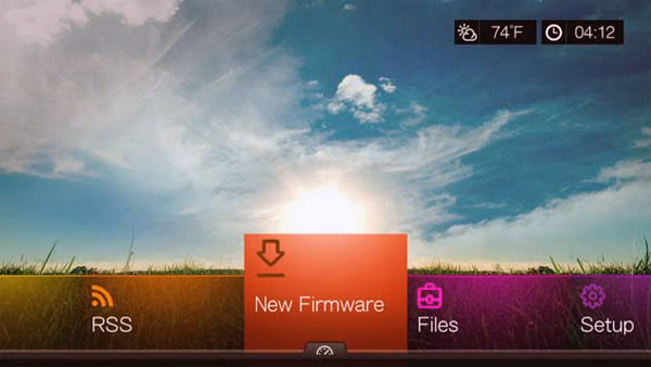 WD TV Live Media Player Menu New Firmware